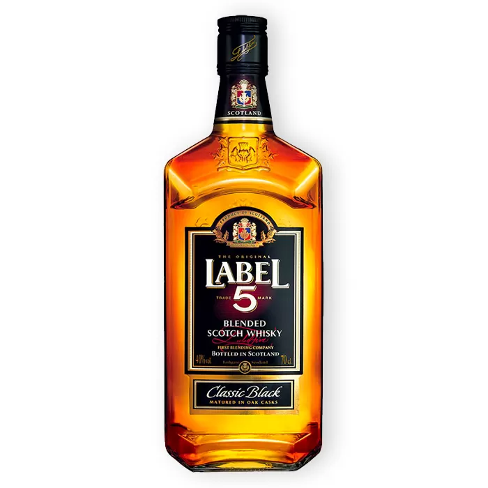 label5 Label 5 Classic Black Whisky 1L