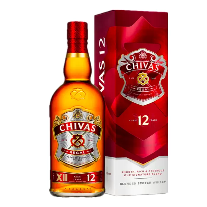 chivas12 chivas regal 12 year old blended scotch whisky 700ml