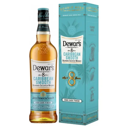 dewars_caribbean_smooth Dewar's 8 Year Old Caribbean Smooth Blended Scotch Whisky 700ml