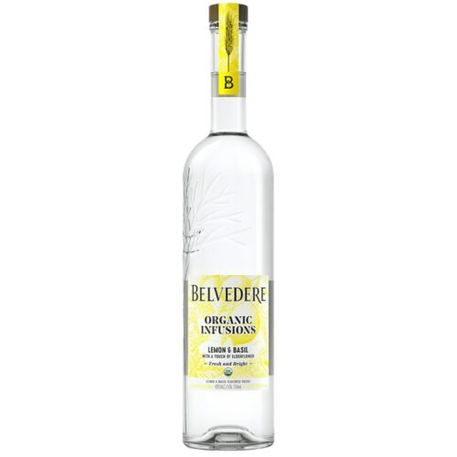 belvedere_lemon_basil Belvedere Organic Infusions Lemon & Basil Vodka 1L