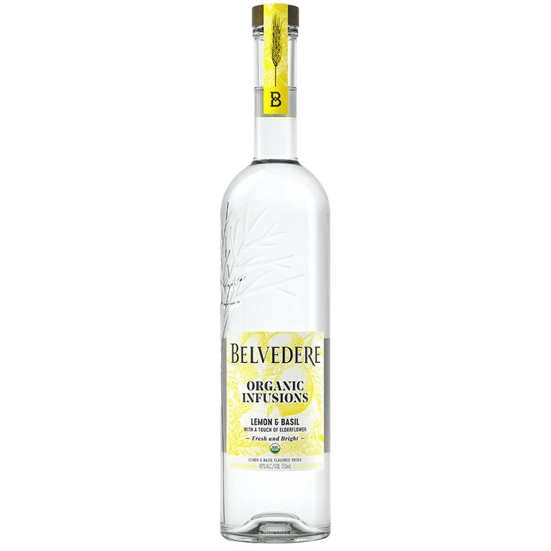 belvedere_lemon_basil Belvedere Organic Infusions Lemon & Basil Vodka 1L