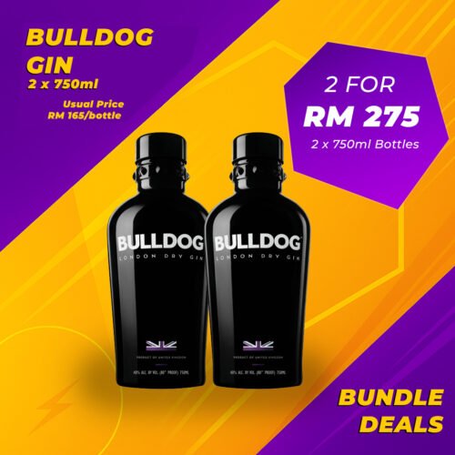 bulldog_bundle copy Bulldog Gin Bundle (2 x 750ml)