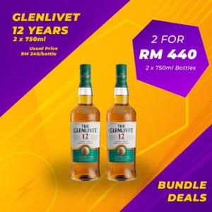 The Glenlivet 12 Years Bundle (2 x 750ml)