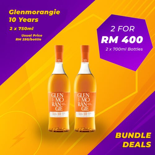 Glenmorangie 10 Years Bundle (2 x 700ml)