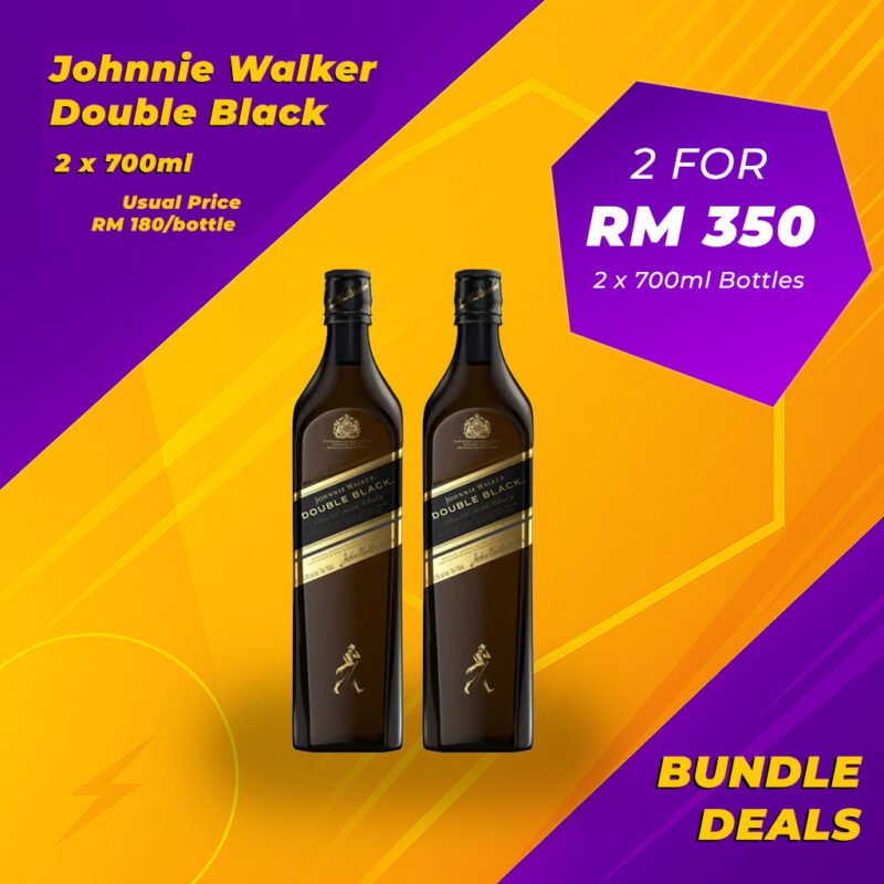 Johnnie Walker Double Black Bundle (2 x 700ml)