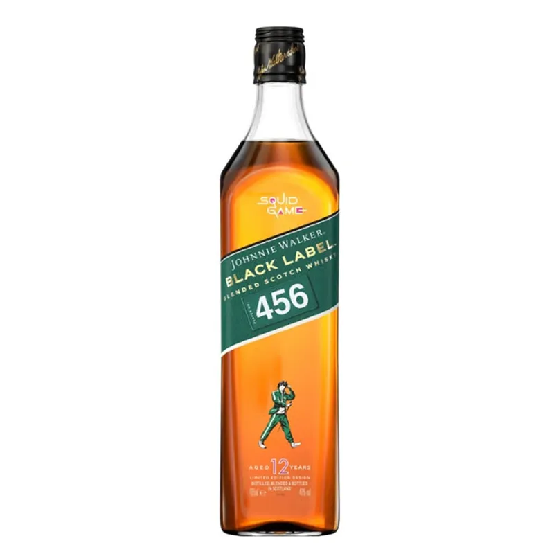 Johnnie Walker Black Label 700ml x Squid Game