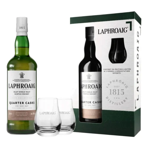 laphroaig_quarter_cask Laphroaig Quarter Cask With 2 Glass Set 700ml