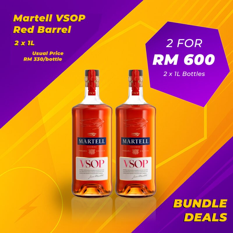 Martell VSOP Bundle (2 x 1L)