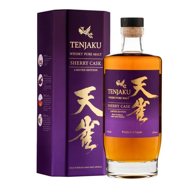 tenjaku_sherry_cask Tenjaku Whisky Pure Malt Sherry Cask 12 Years Blend 700ml