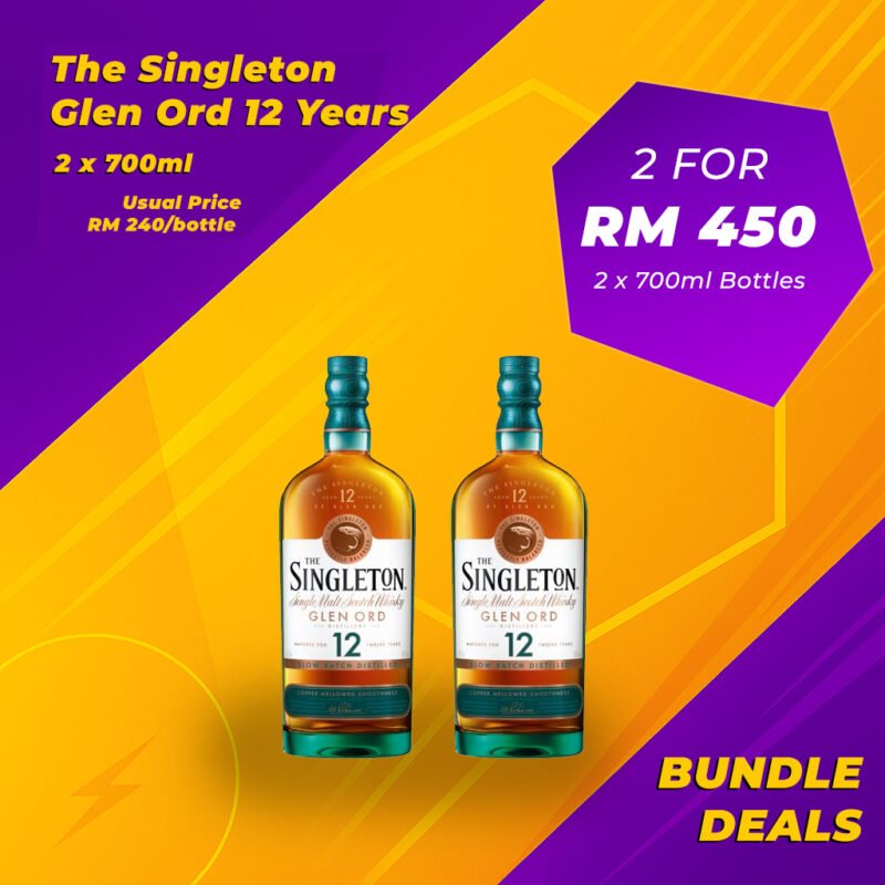 Singleton 12 Years Glen Ord Bundle (2 x 700ml)