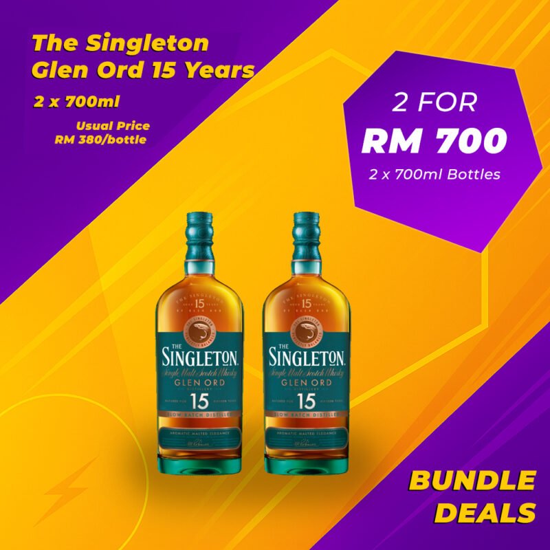 Singleton 15 Years Glen Ord Bundle (2 x 700ml)